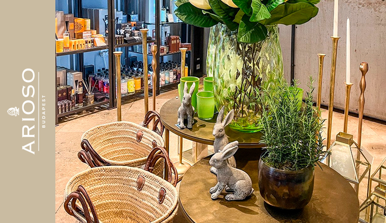 Fresh, spring mood inside and outside