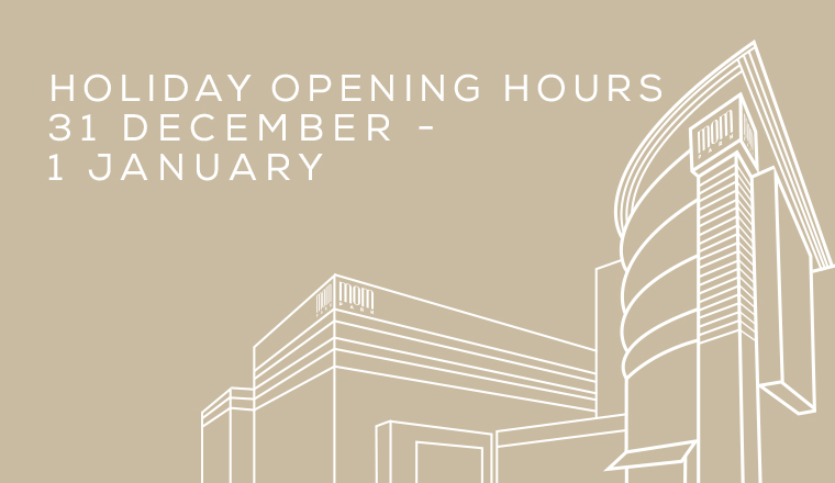 New Year's opening hours