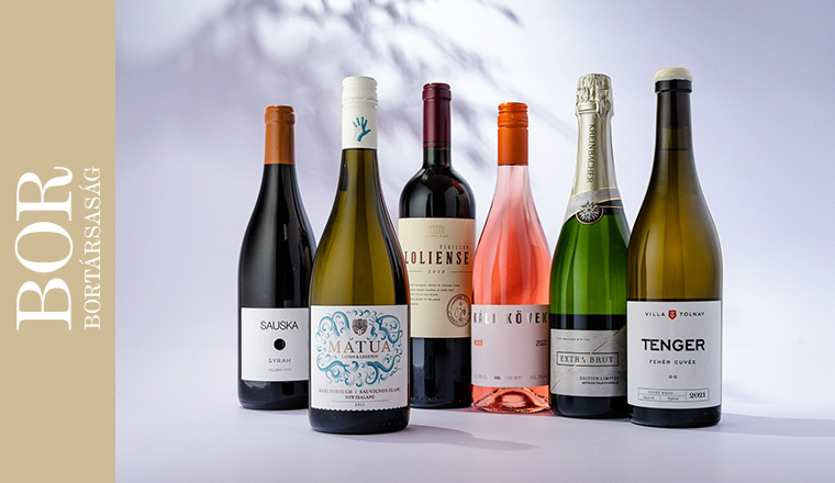 Refreshing wine selection