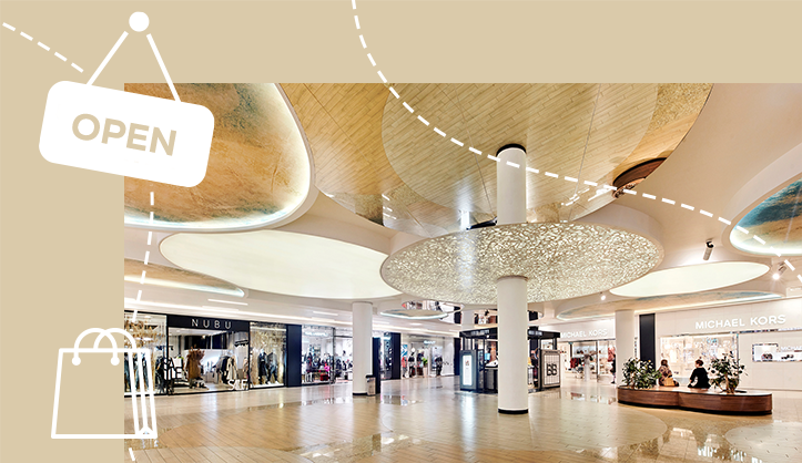Our shops await you again!