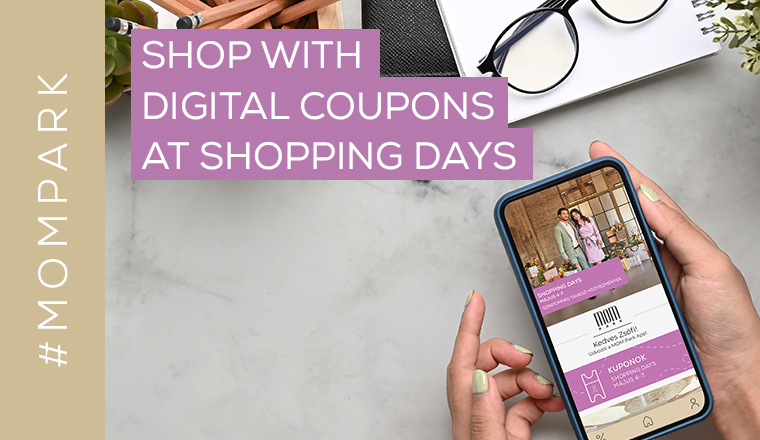 Coupons at the touch of a button!
