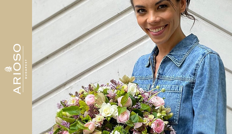 Flowers for the flower!