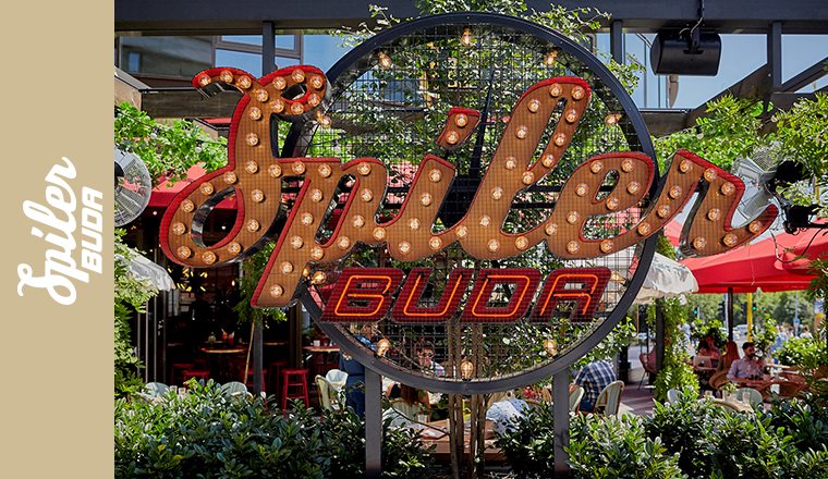 Rich flavours by courtesy of Spíler Buda