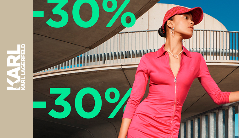 Summer discounts at Karl Lagerfeld!