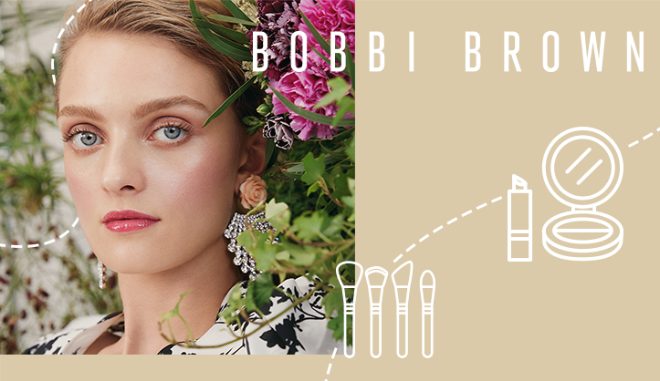 Perfect makeup with the colors of the most beautiful flowers of summer!