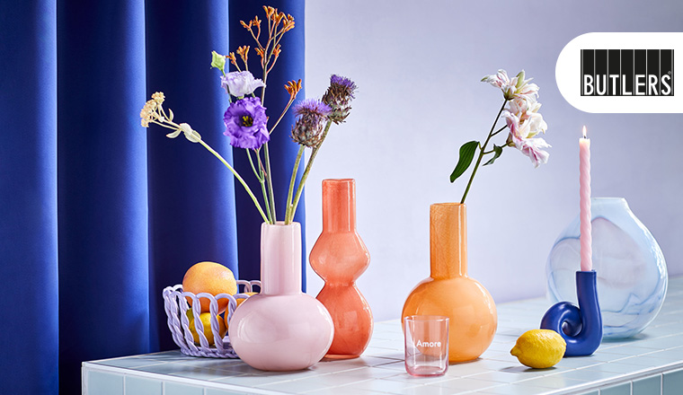Colorful Home in Spring Atmosphere