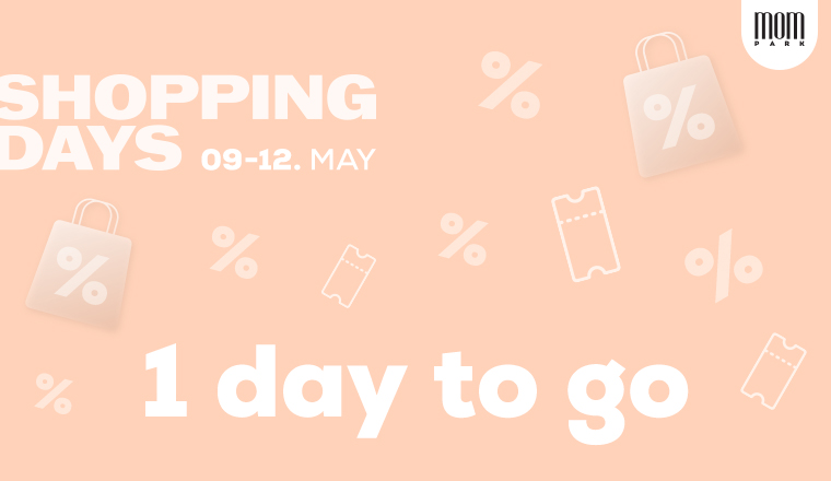 The Shopping Days Begin on May 9th!