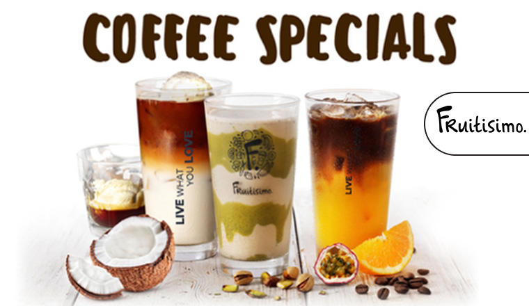 Heavenly Coffee Specialties at Fruitisimo Fruit Bar