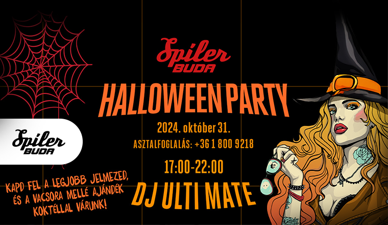 Halloween Party at Spíler Buda