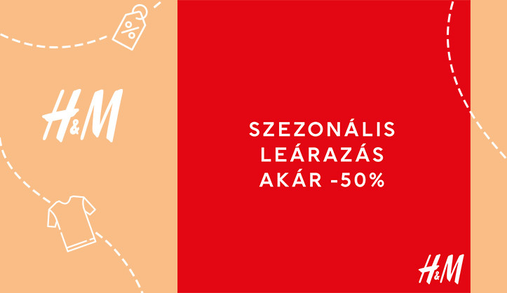 Seasonal discounts in H&M