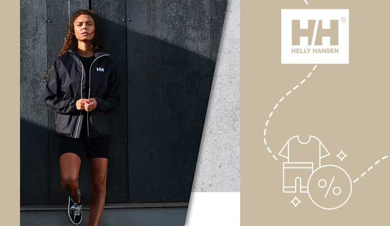 Sporty style at a discount at Helly Hansen