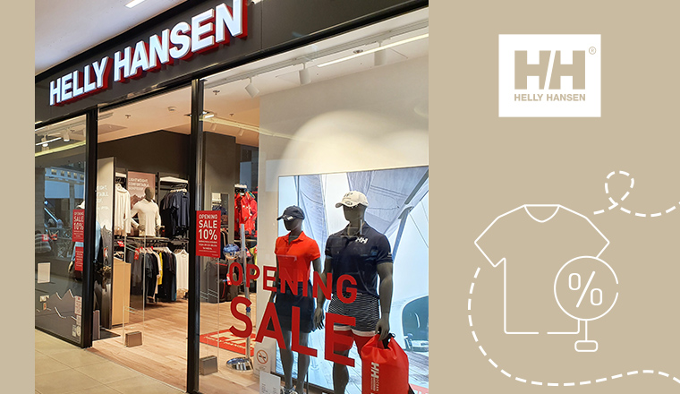 Helly Hansen awaits you in a new place